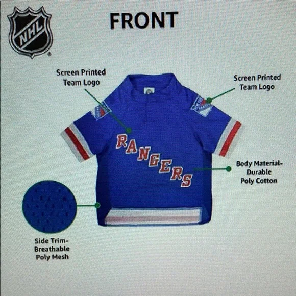 Rangers Blue Team Jersey - Picture 3 of 5